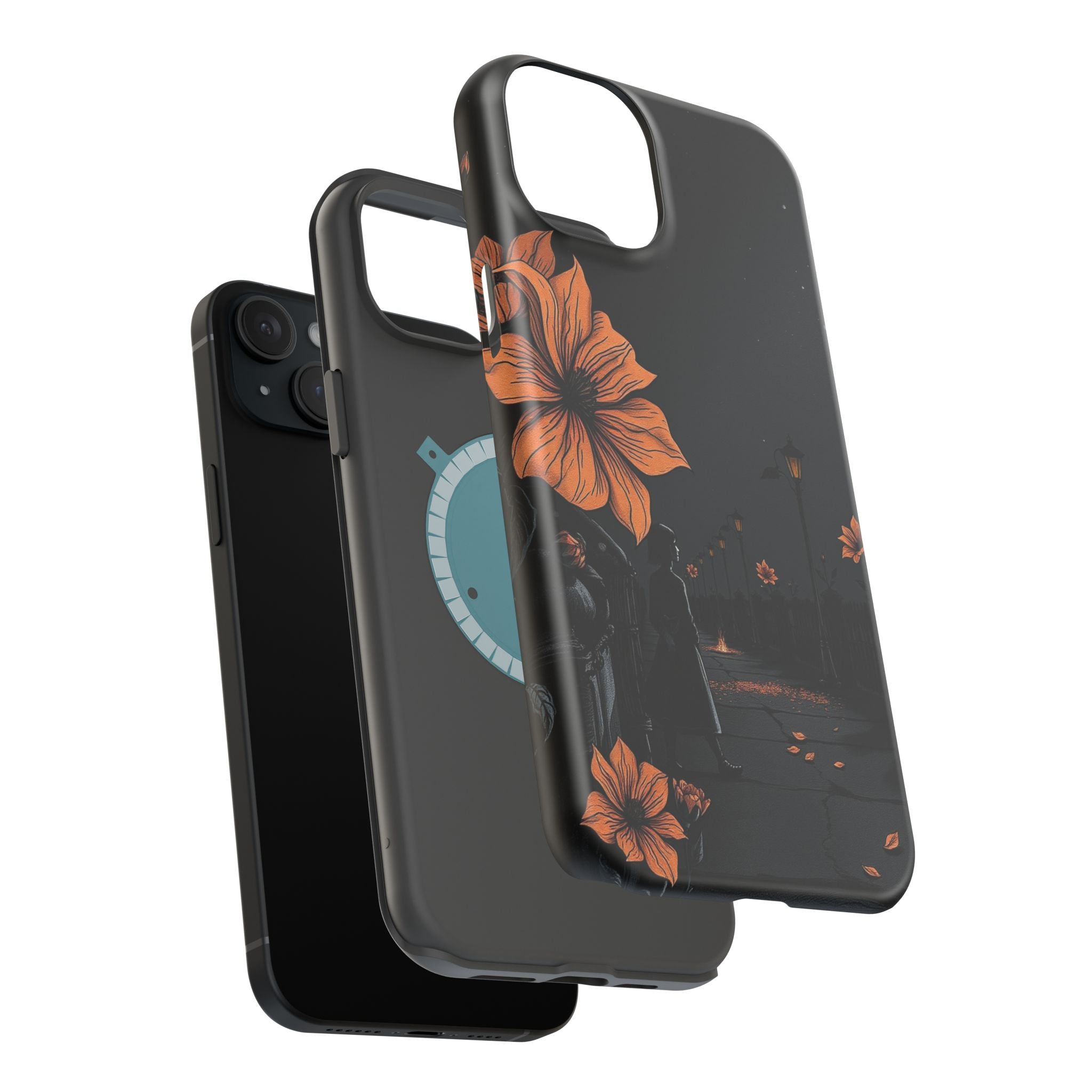 iPhone Night Bloomer Electric Art Bold Modern Everyday Snap Case · iPhone Case