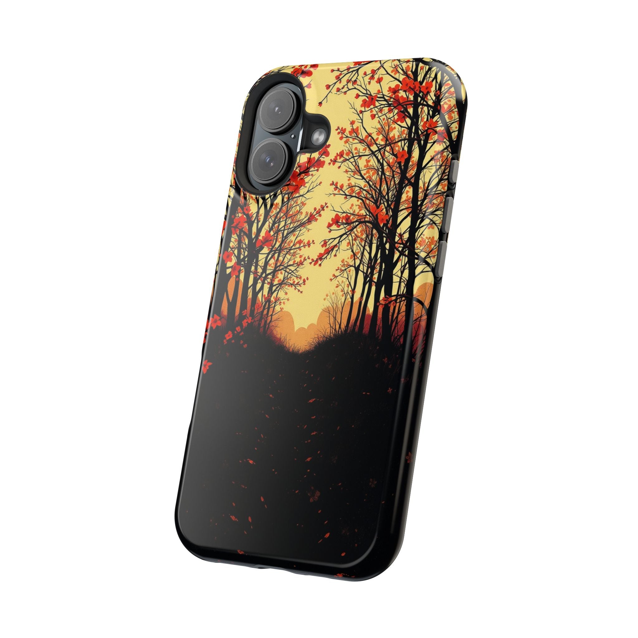 iPhone Dreamy Blossom Trail Design Bold Modern Everyday Snap Case · iPhone Case