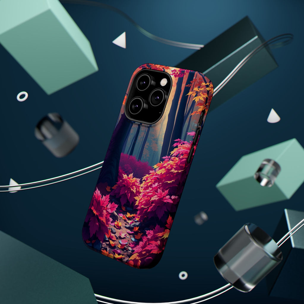 iPhone Earthy Autumn Forest Floor Design Slim Everyday iPhone Designer · iPhone