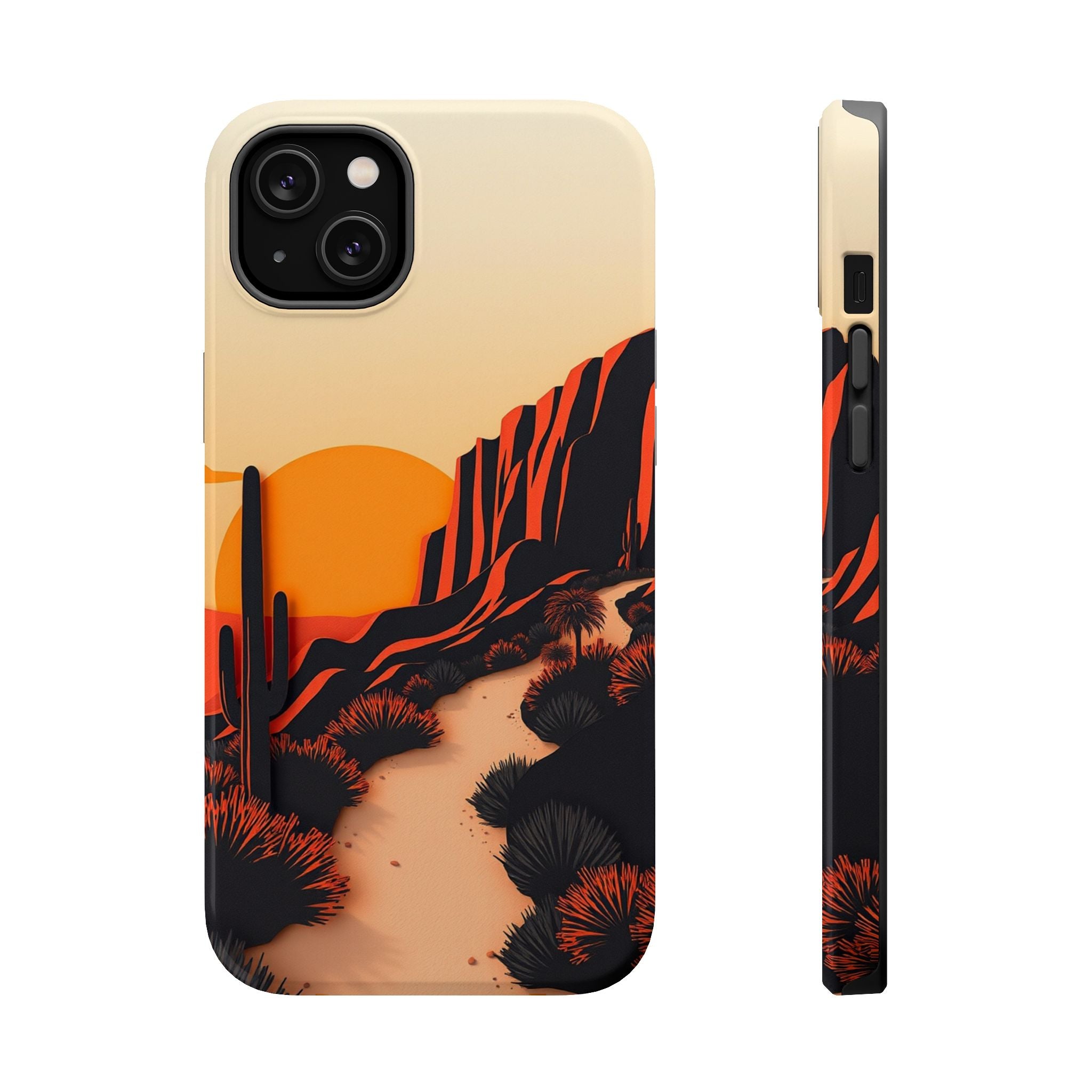 iPhone Serene Mesa Sunset Design 12 Slim Everyday Designer Case · iPhone Case
