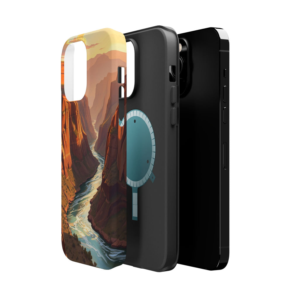 iPhone River Canyon Mystic Art Slim Everyday Designer Case · iPhone Case