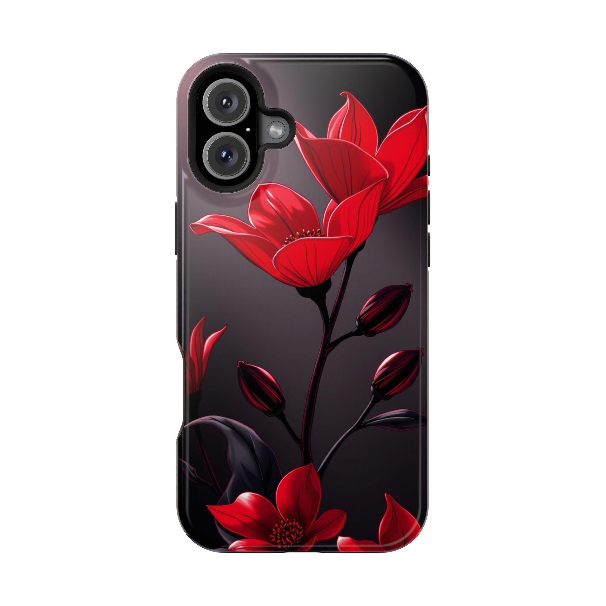 iPhone Dreamy Neon Floral Design Bold Modern Everyday Snap Case · iPhone Case