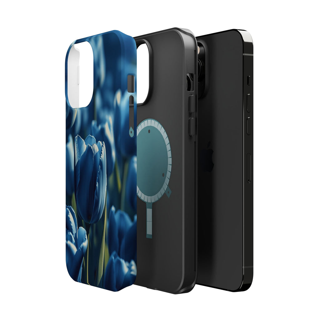 iPhone Tulip Row Oil Painting Impressionist Slim iPhone Everyday · iPhone Case