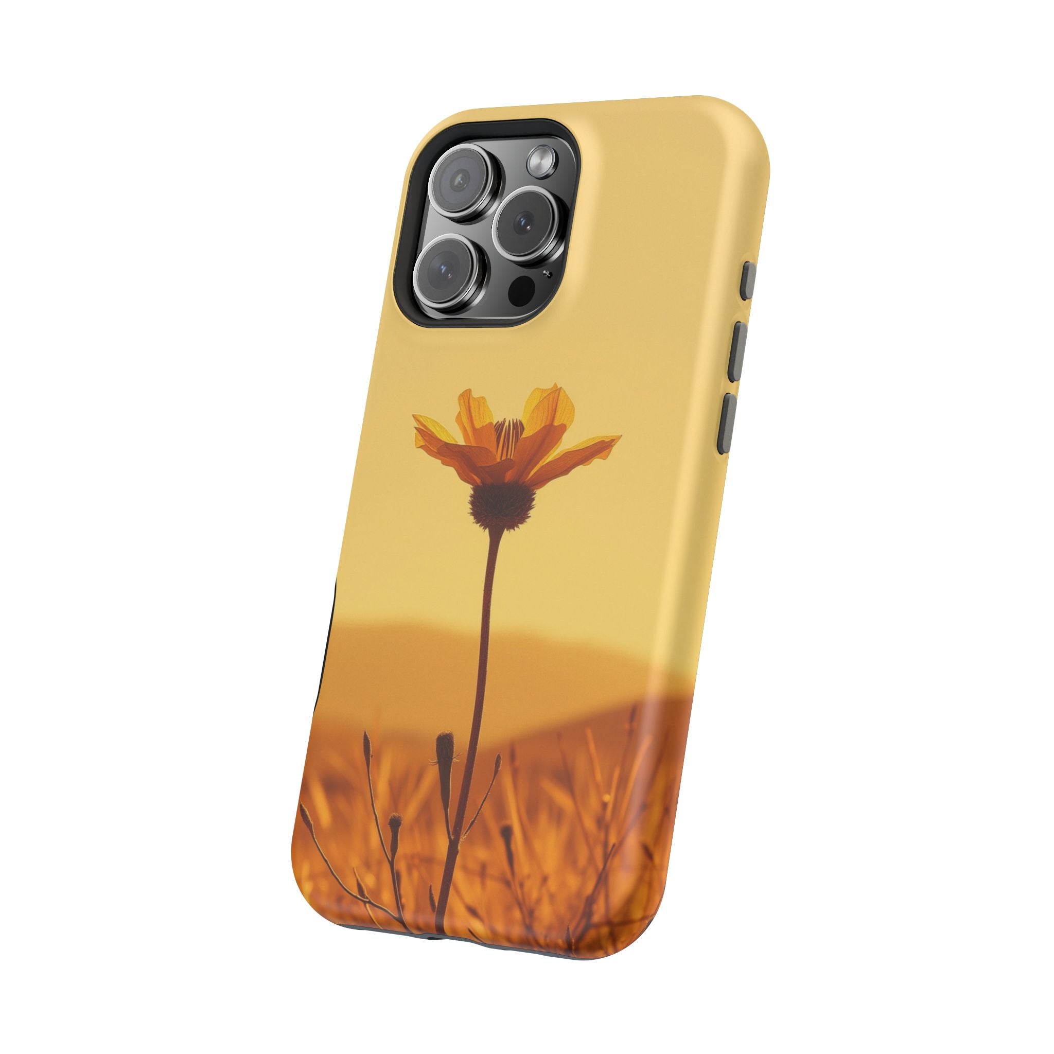 iPhone Desert Flower Cinematic Art Bold Modern Everyday Snap Case · iPhone Case