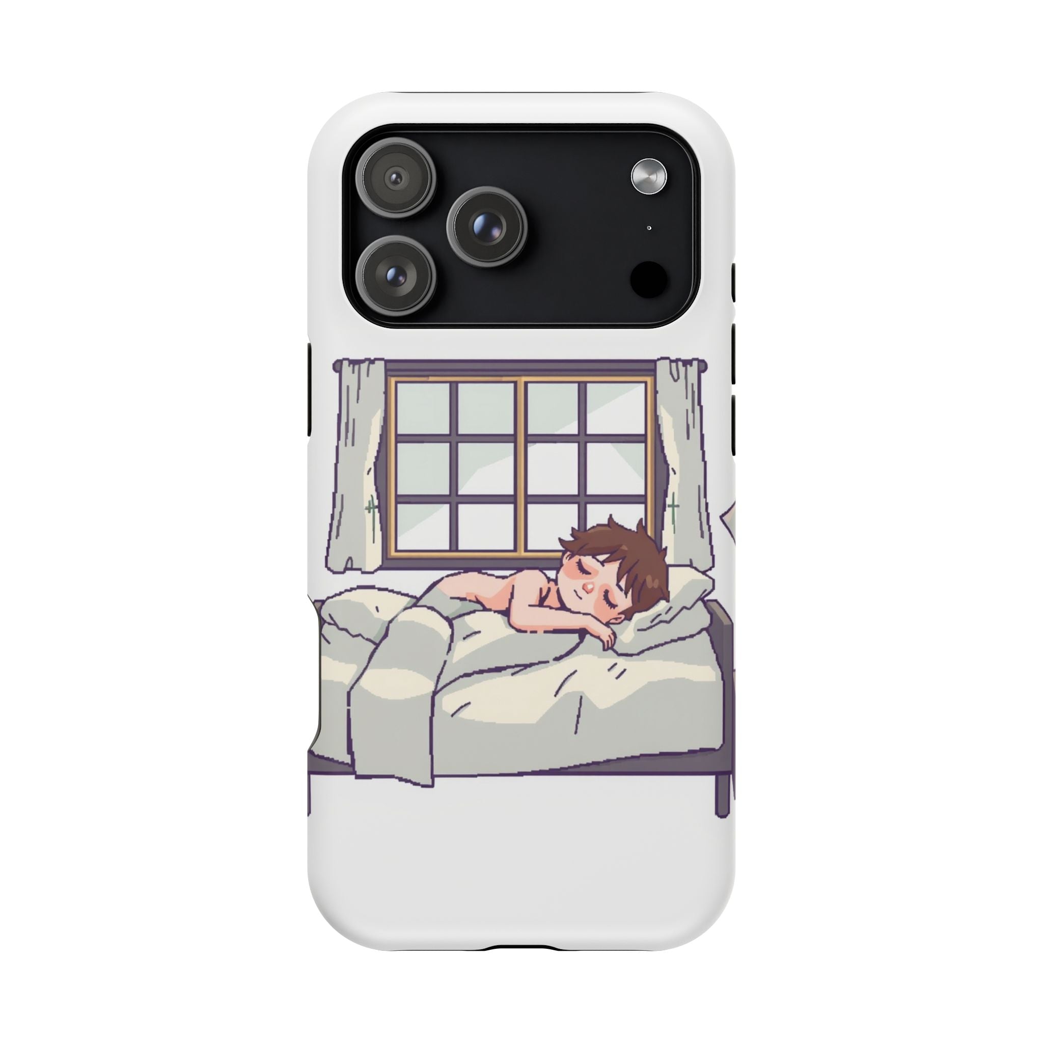 iPhone Do Not Disturb: Napping Bold Art Slim Everyday Designer Case · iPhone Cas