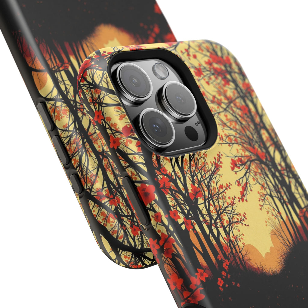 iPhone Dreamy Blossom Trail Design Bold Modern Everyday Snap Case · iPhone Case