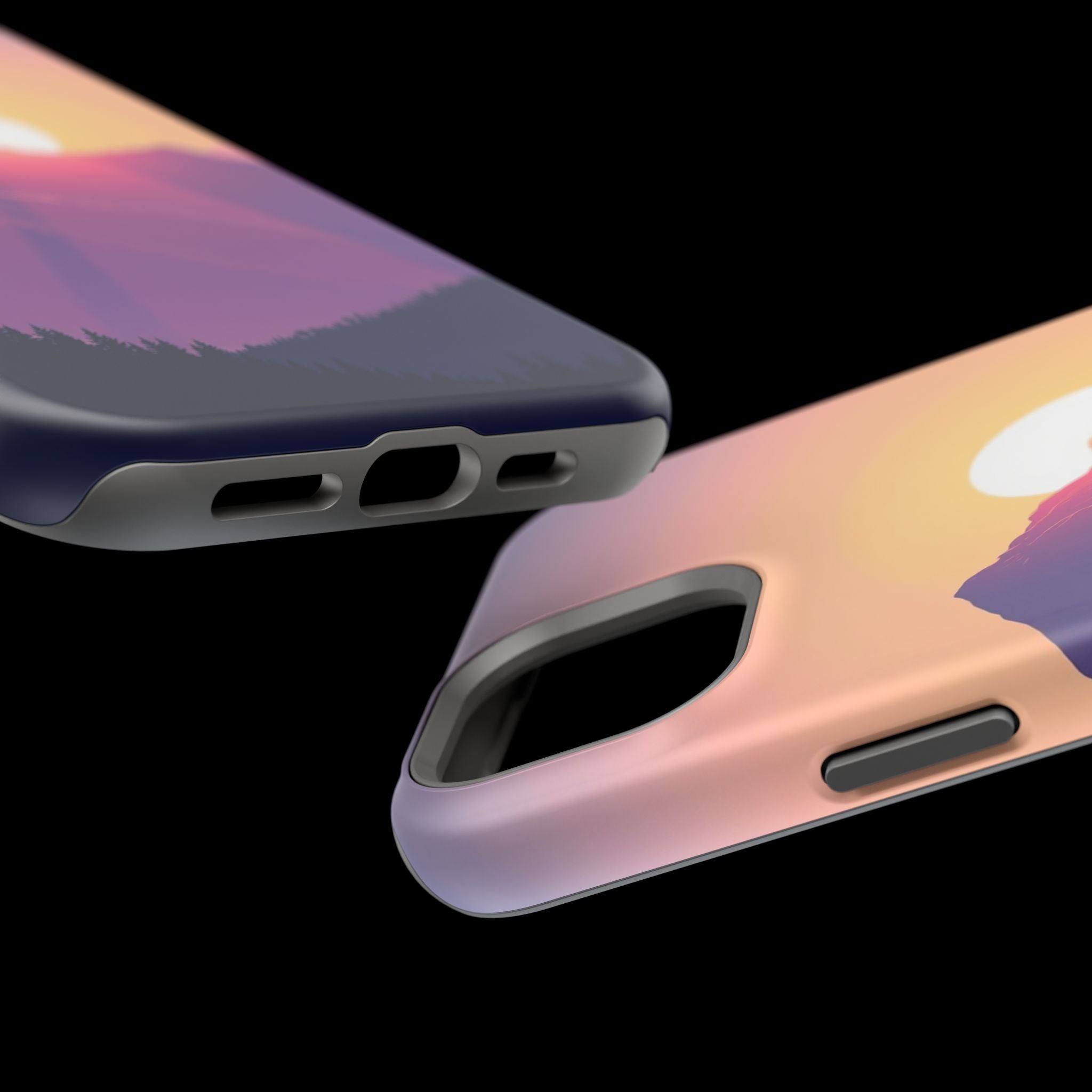 iPhone Lavender And Pearl Mountain at Sunrise Slim iPhone Everyday · iPhone Case