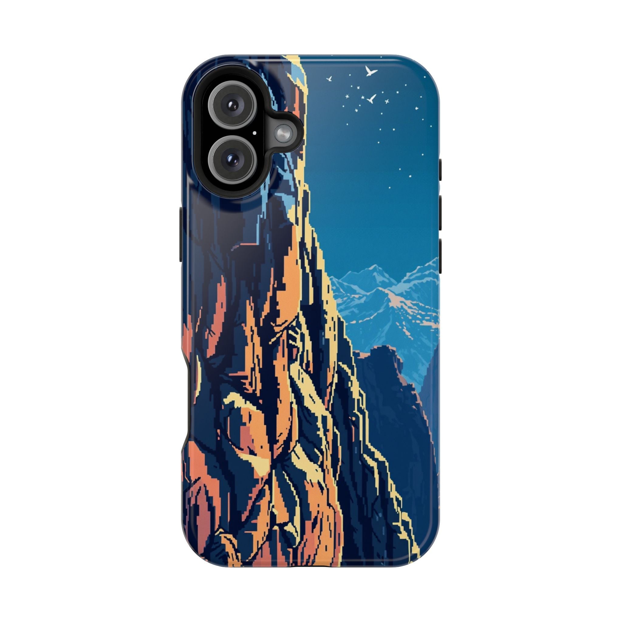 iPhone Midnight Blue And Silver Canyon Wall Slim iPhone Everyday · iPhone Case