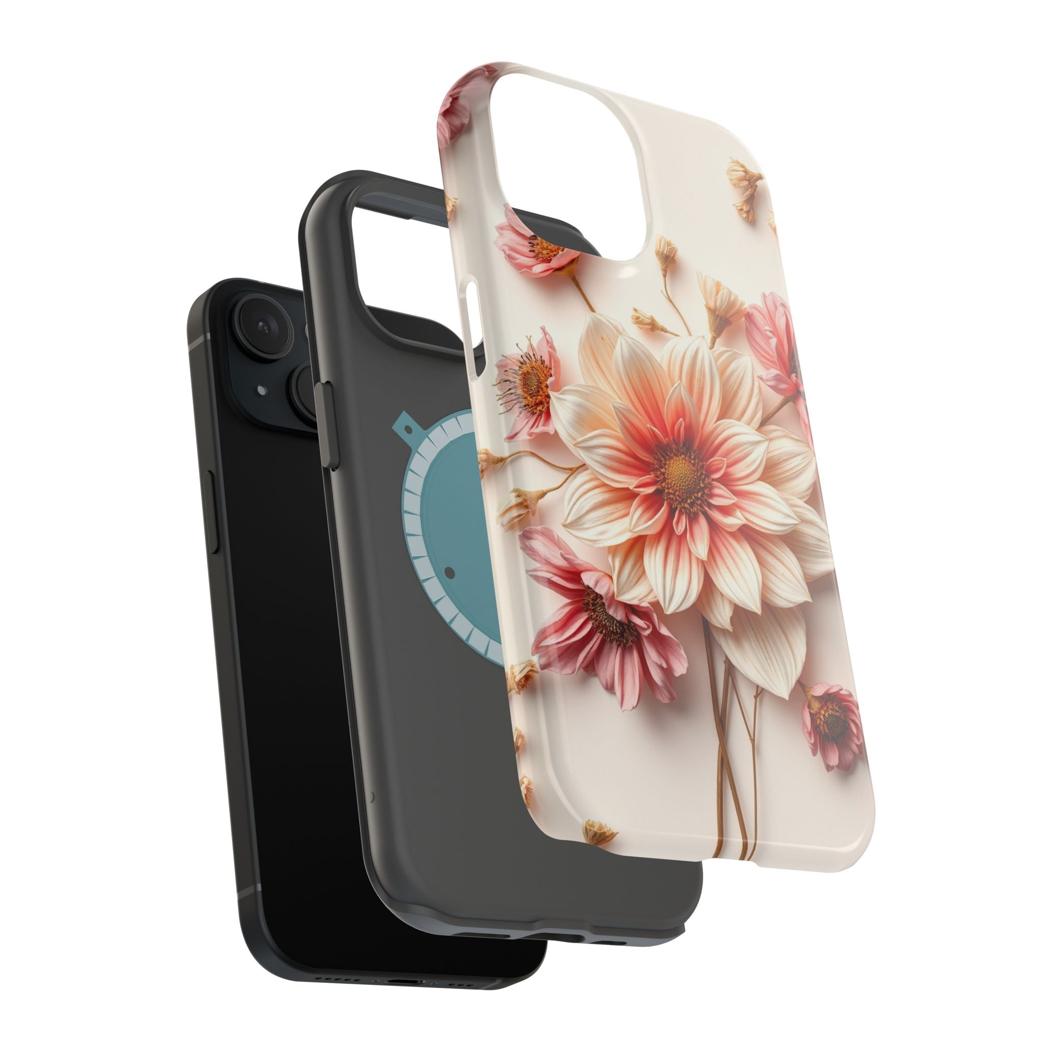 iPhone Dried Flower Flat Lay Enchanted Art Slim iPhone Everyday · iPhone Case