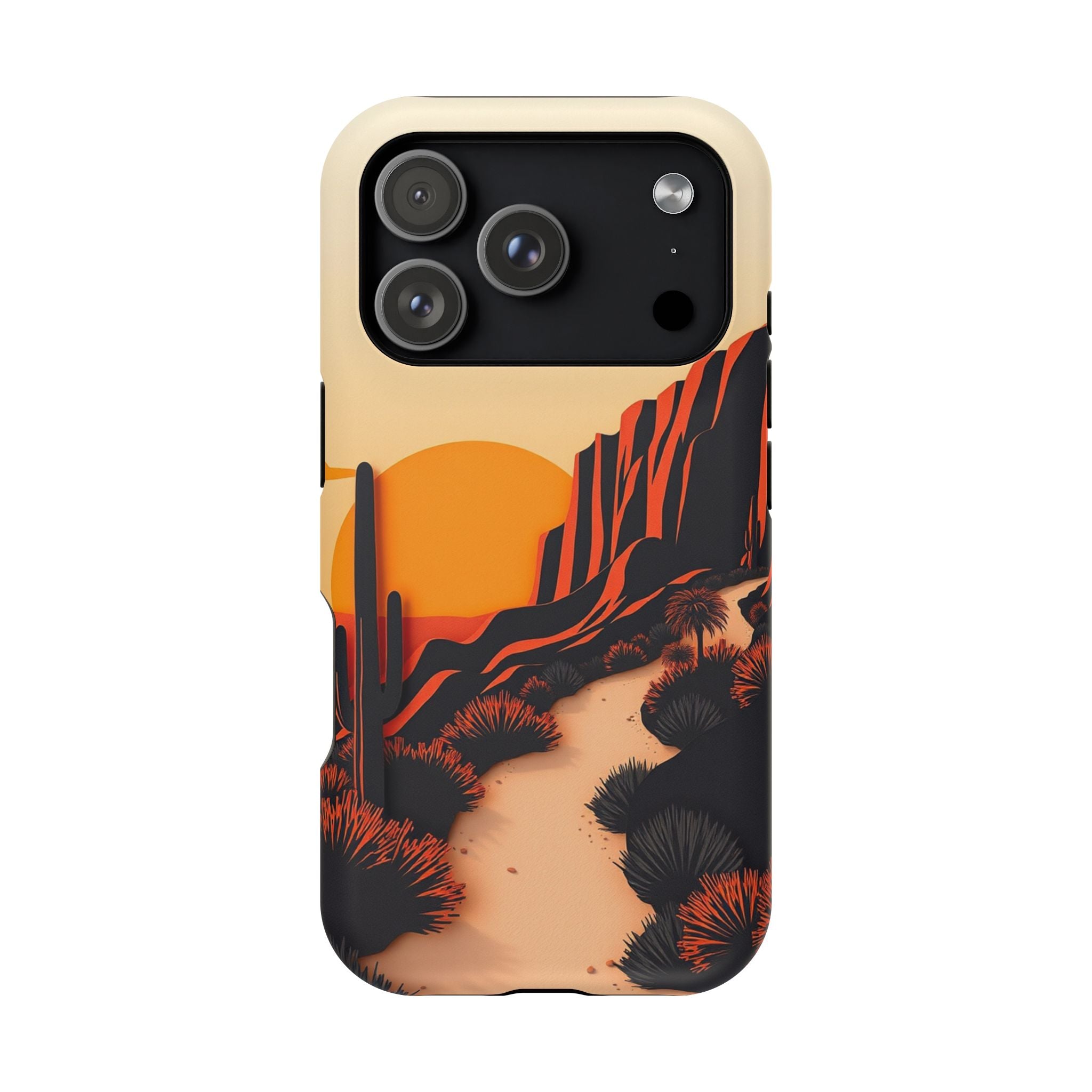 iPhone Serene Mesa Sunset Design 12 Slim Everyday Designer Case · iPhone Case