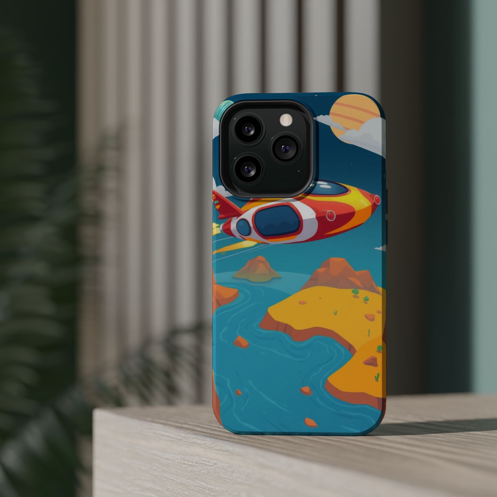 iPhone Hovercraft Glide Kids Fun Clean iPhone Phone Case Gift Minimal · iPhone C