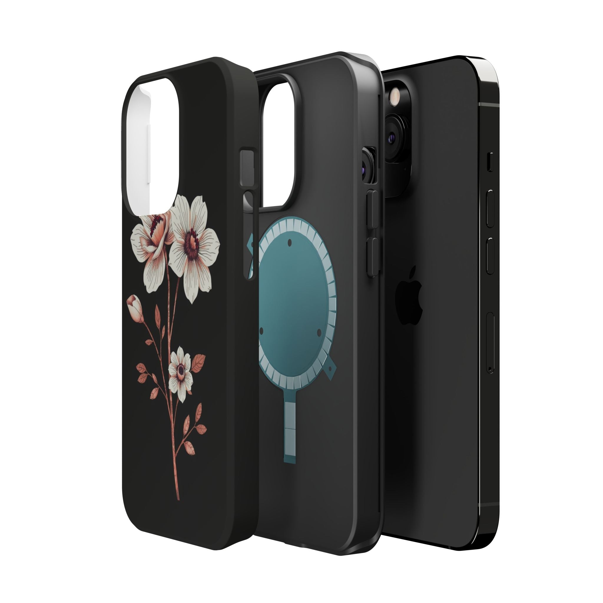 iPhone Serene Vintage Botanical Print Design Slim iPhone Everyday · iPhone Case