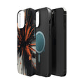 iPhone Charcoal And Copper Abstract Expressionist iPhone Burst Slim · iPhone Cas