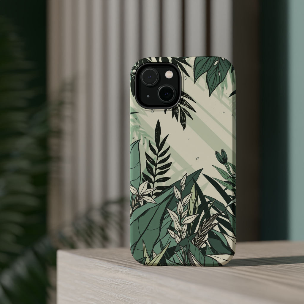 iPhone Jungle Floral Electric Art Bold Modern Everyday Snap Case · iPhone Case