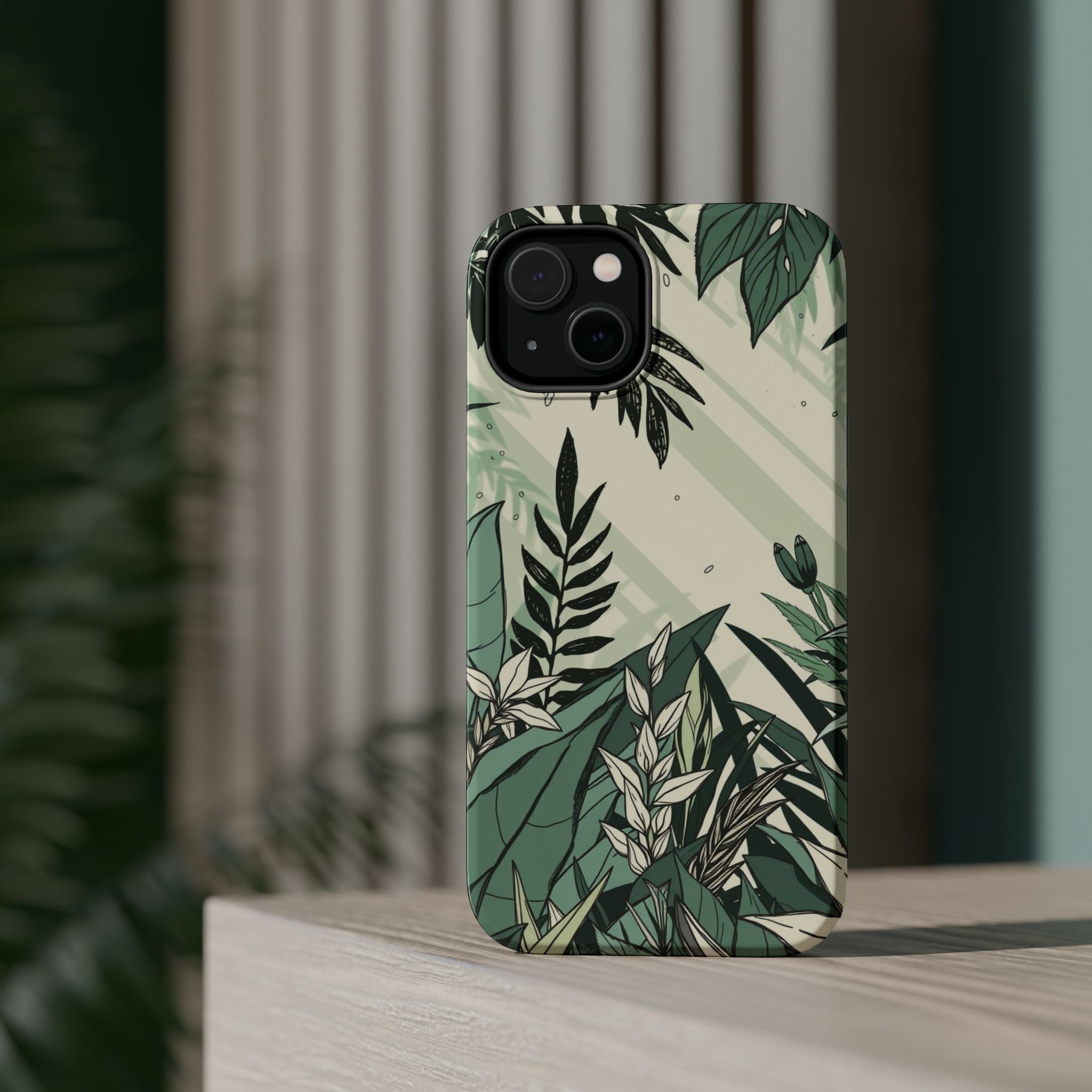 iPhone Jungle Floral Electric Art Bold Modern Everyday Snap Case · iPhone Case
