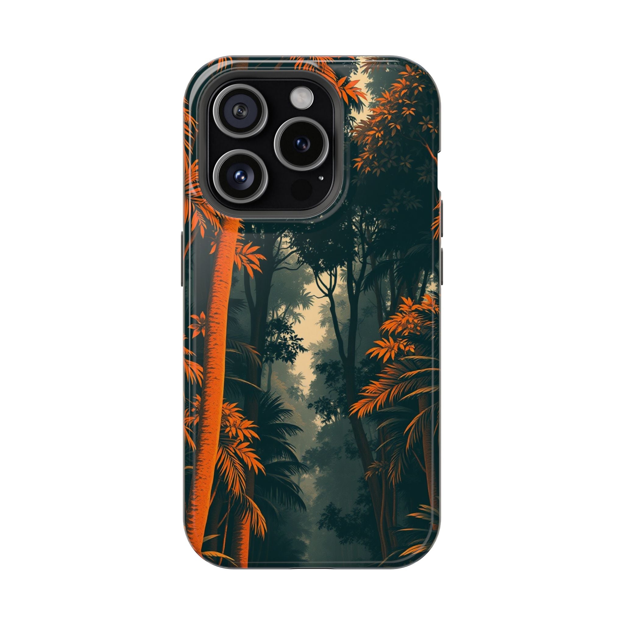 iPhone Burnt Orange And Sand Rainforest Canopy Soft iPhone Finish · iPhone Case
