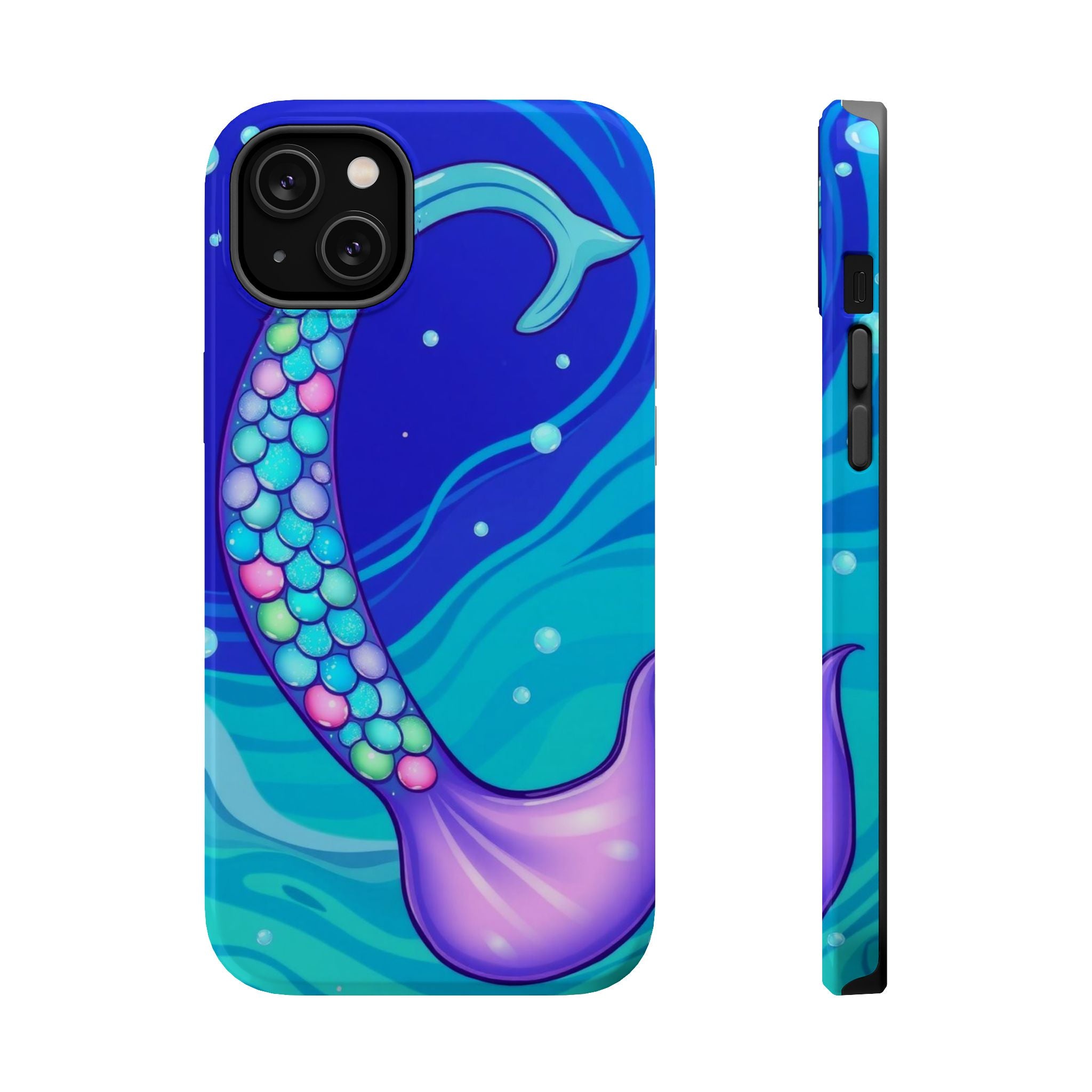 iPhone Mermaid Tail Swirl Kids Fun iPhone Phone Case Gift Artistic · iPhone Case