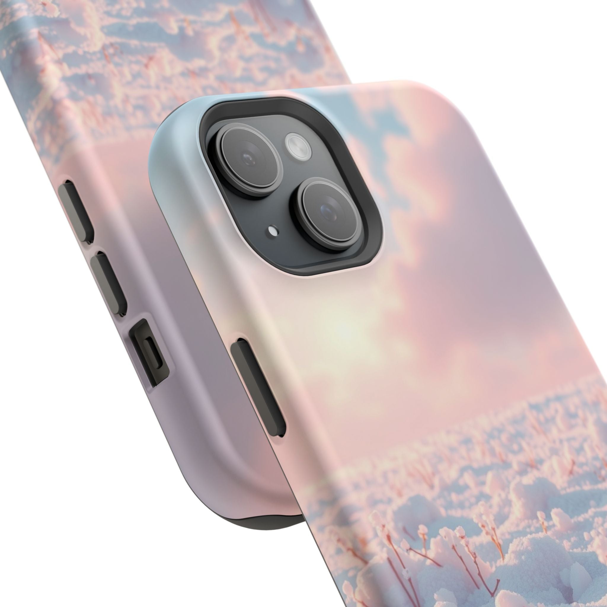 iPhone Snow Field Enchanted Art 13 Bold Modern Everyday Snap Case · iPhone Case