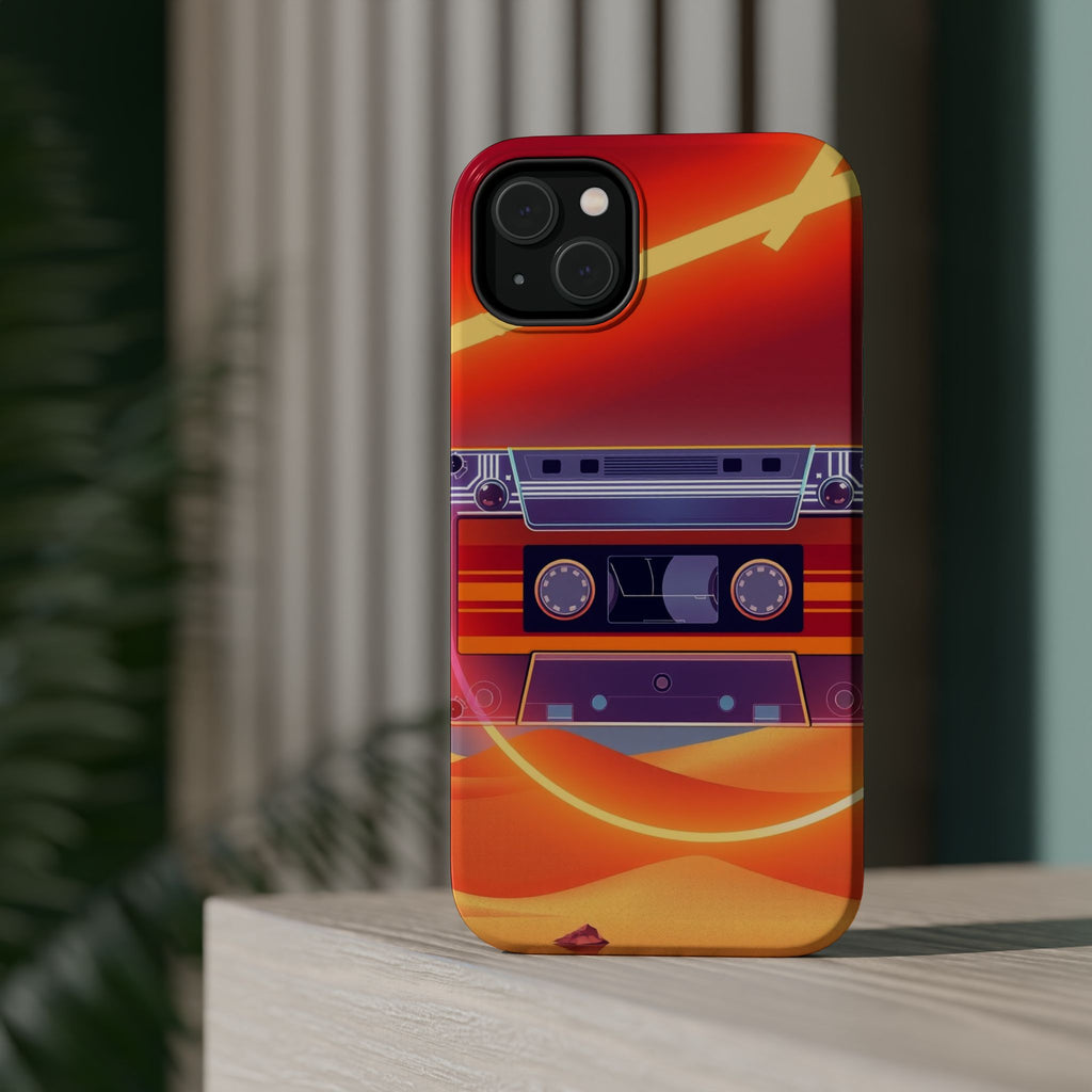 iPhone Cassette Tape Rewind Bold Art Slim Everyday Designer Case · iPhone Case
