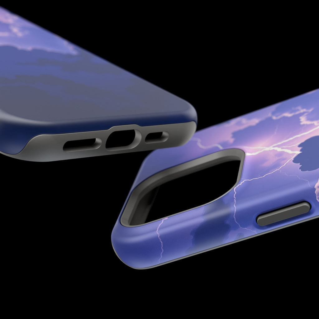 iPhone Indigo And Violet Thunderstorm Sky Slim iPhone Everyday Designer · iPhone