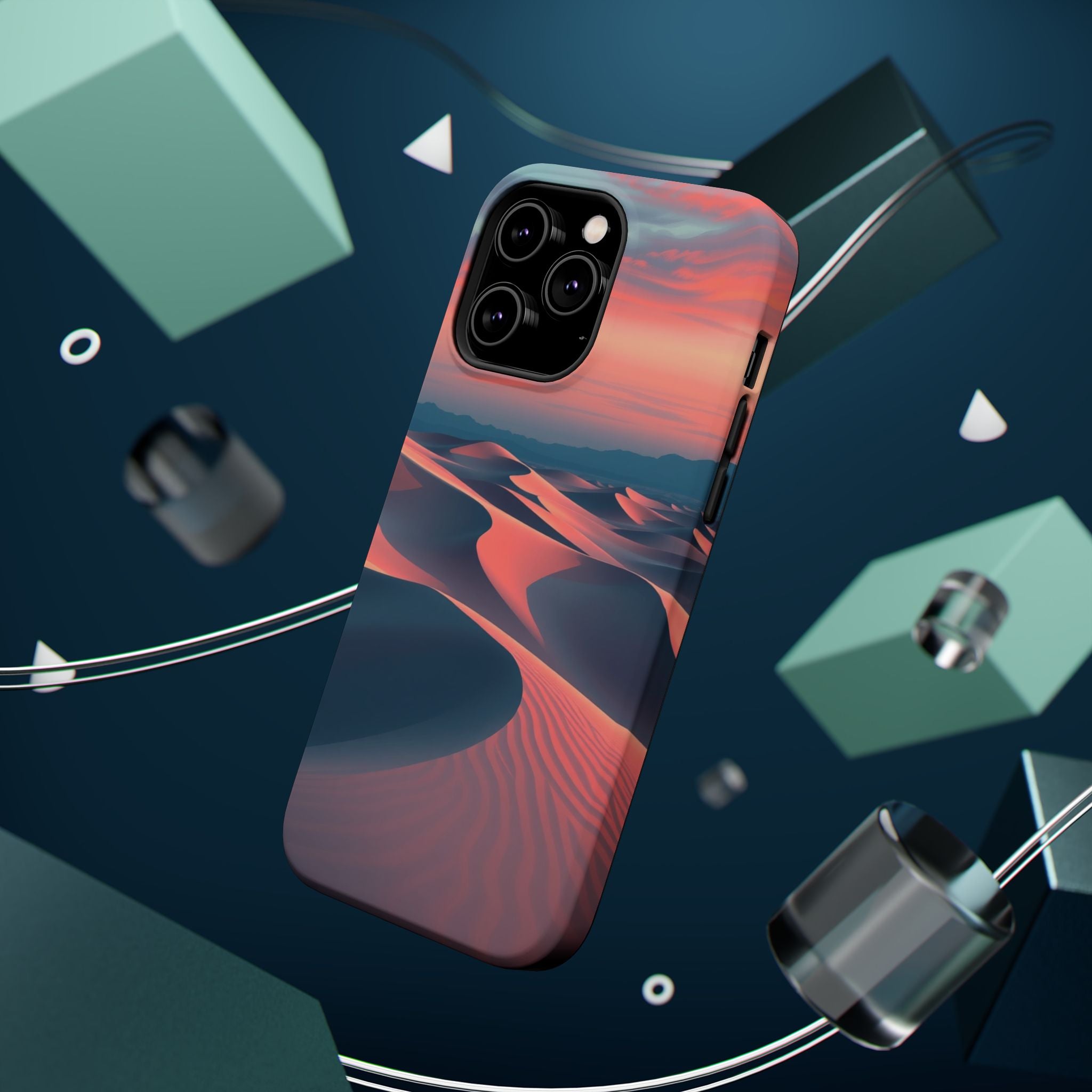 iPhone Sand Dunes at Dusk Oil Painting Impressionist iPhone Slim · iPhone Case
