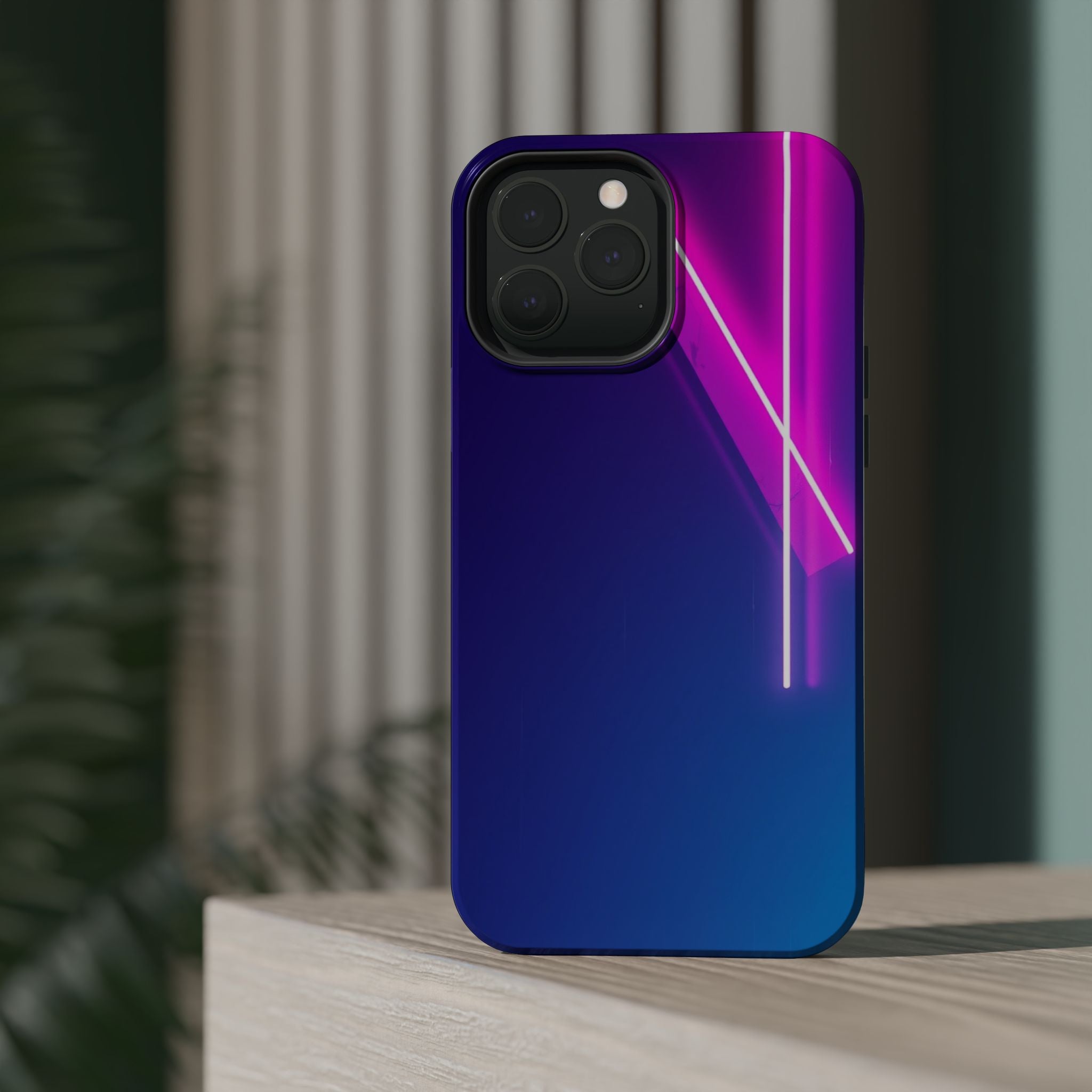 iPhone 1990s Geometric Neon Electric Art Slim Everyday Designer Case · iPhone Ca