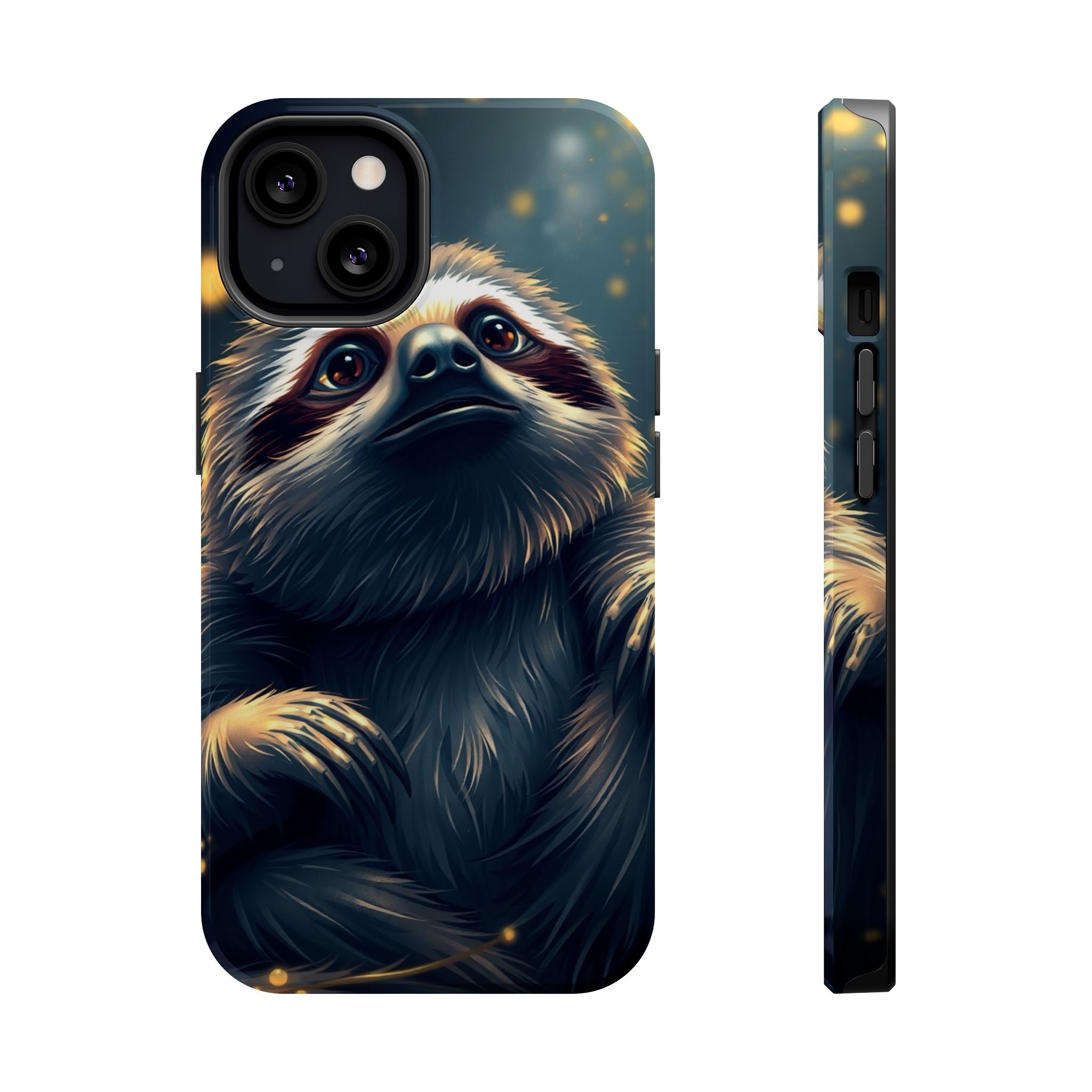 iPhone Vibrant Cozy Sloth Mode Design Slim Everyday Designer Case · iPhone Case