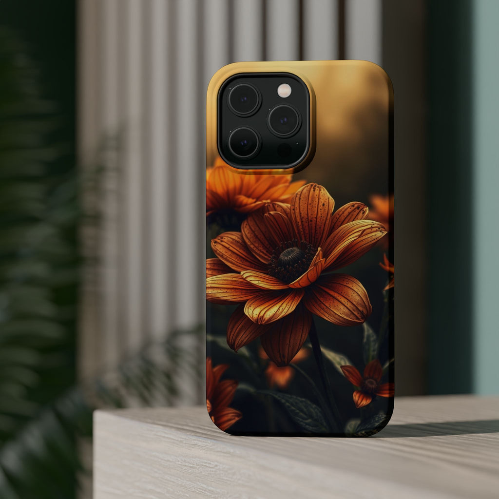 iPhone Radiant Floral Ombre Design Bold Modern Everyday Snap Case · iPhone Case