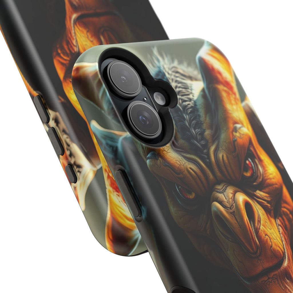 iPhone Mustard And Rust Goblin Mode Activated Slim Everyday Designer Case · iPho