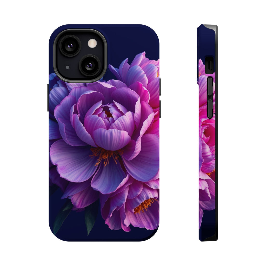 iPhone Peony Bouquet 3D Digital Slim Everyday Designer Case · iPhone Case