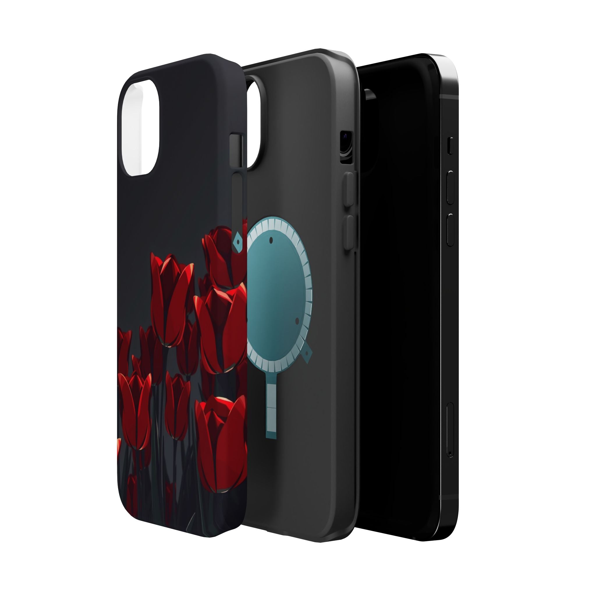 iPhone Tulip Row Mystic Art 10 Slim Everyday Designer Case · iPhone Case