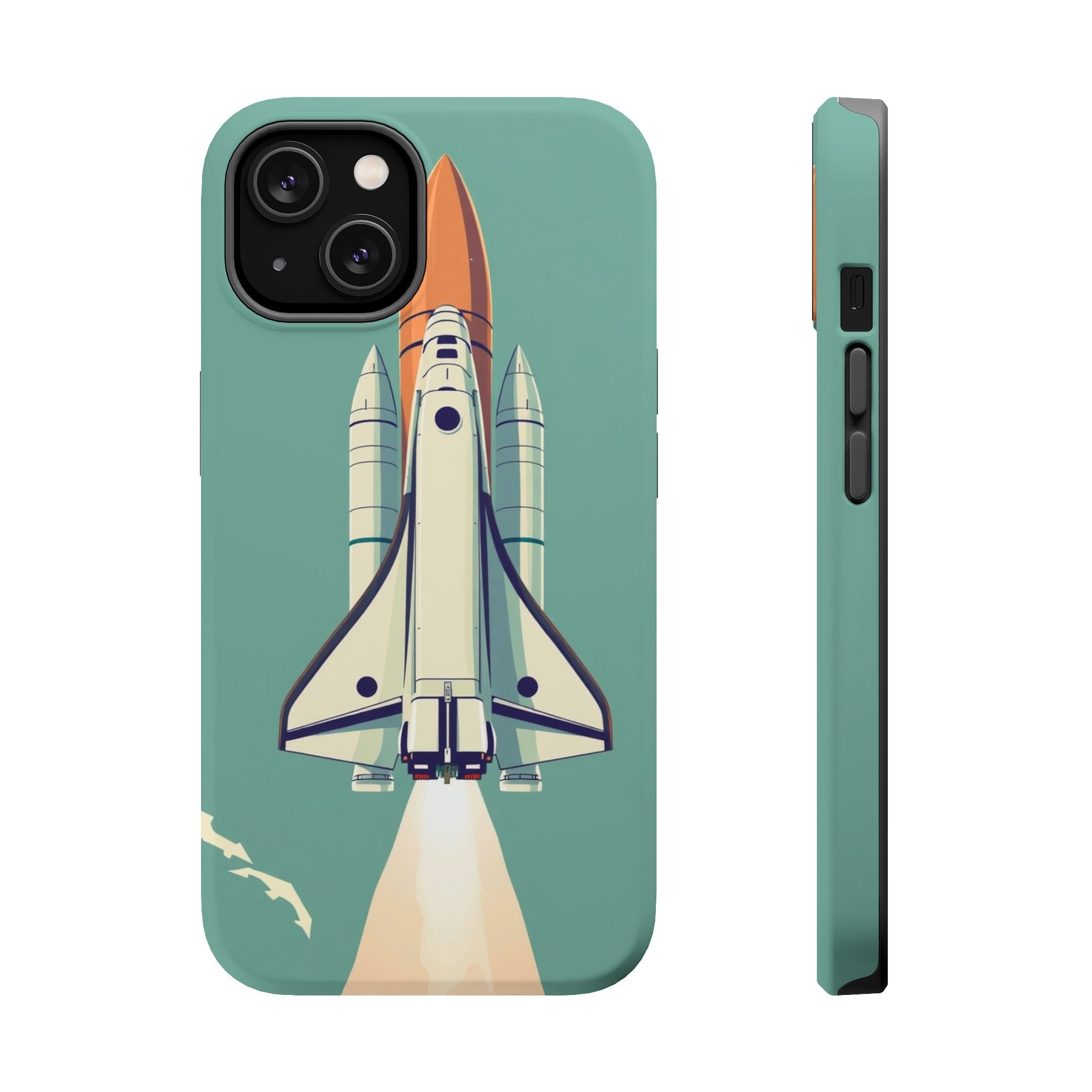 iPhone Retro Space Shuttle Cinematic Art Slim Everyday Designer Case · iPhone Ca