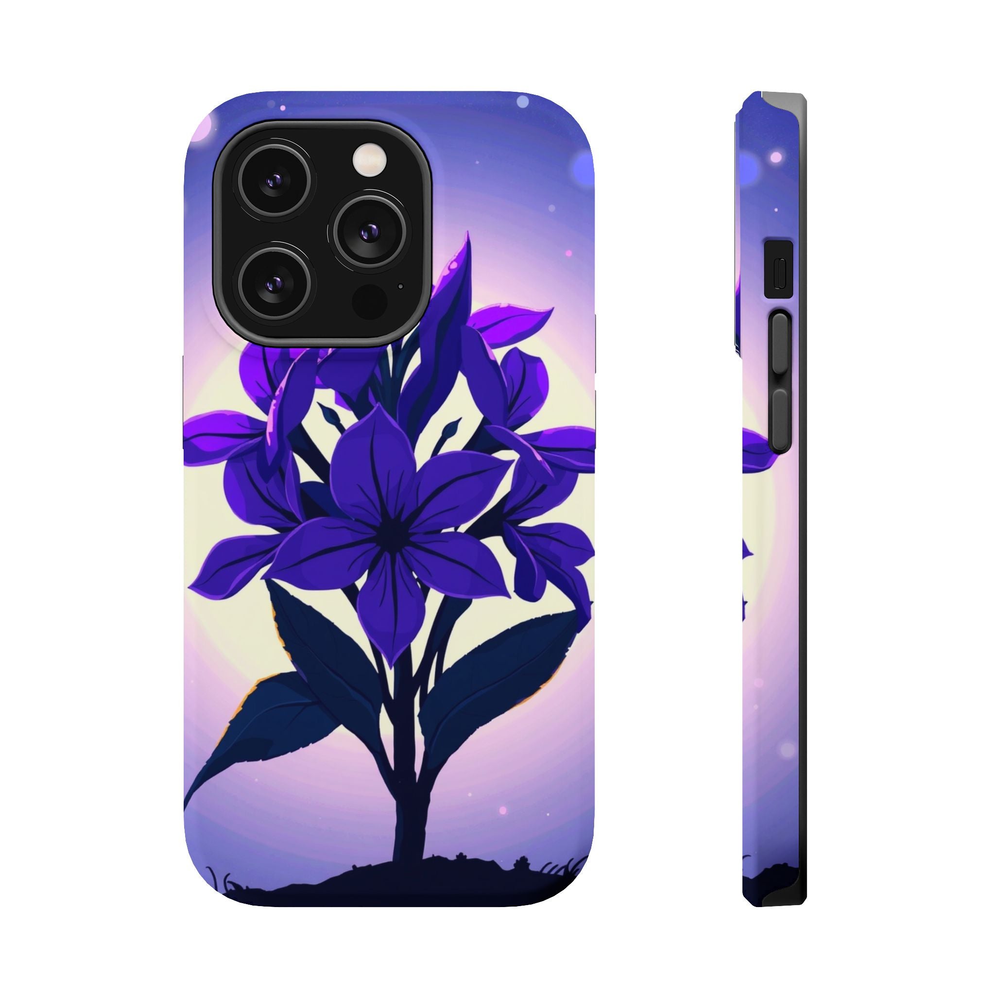 iPhone Floral Crown Mystic Art 13 Bold Modern Everyday Snap Case · iPhone Case