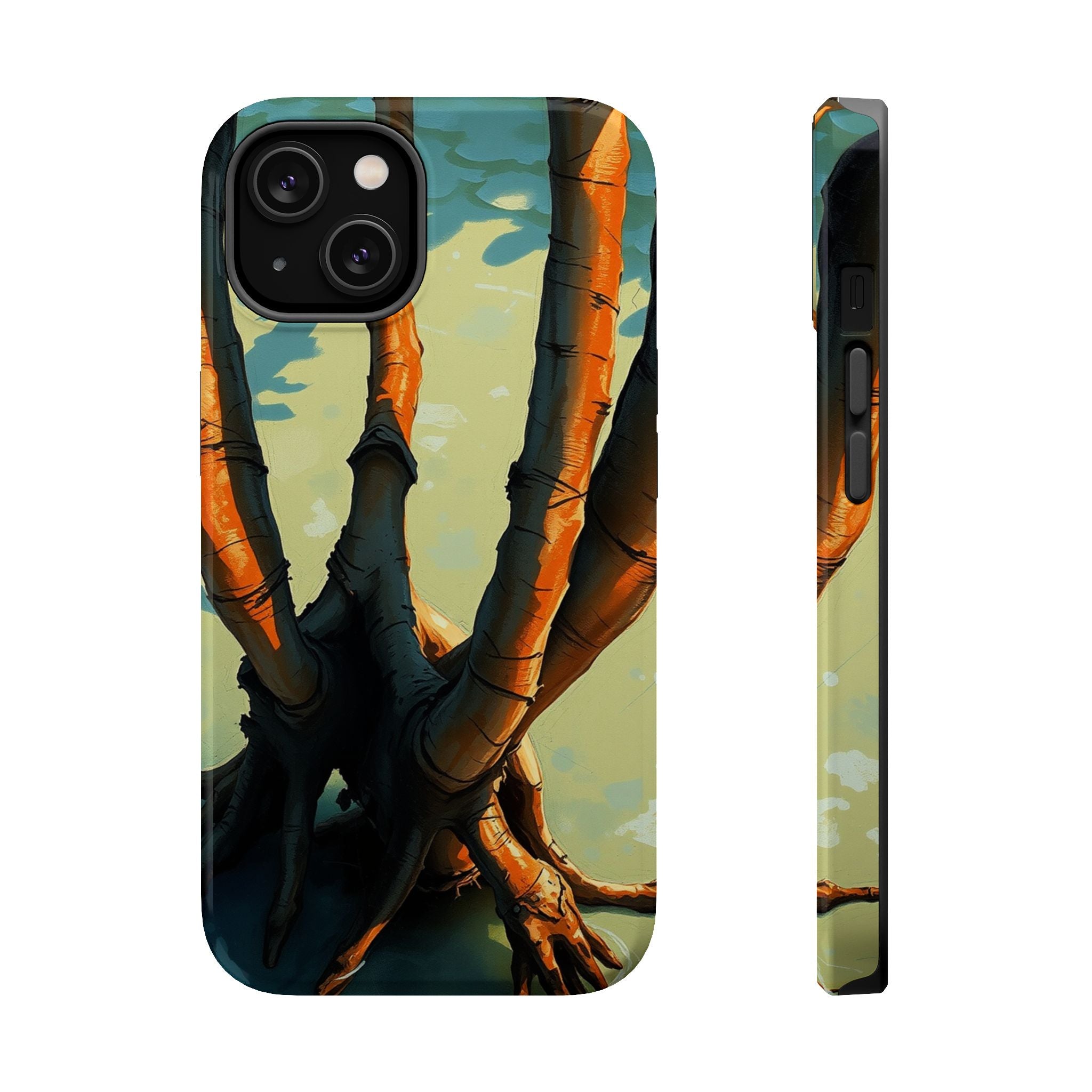 iPhone Mangrove Roots Mystic Art Bold Modern Everyday Snap Case · iPhone Case