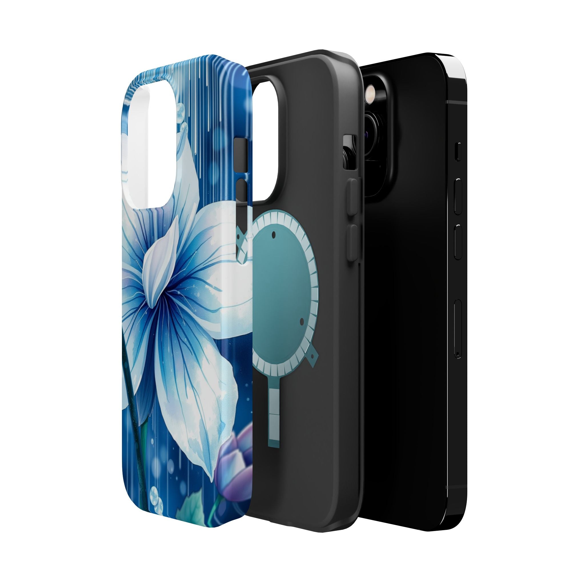 iPhone Spring Shower Bloom Electric Art Slim Everyday Designer Case · iPhone Cas
