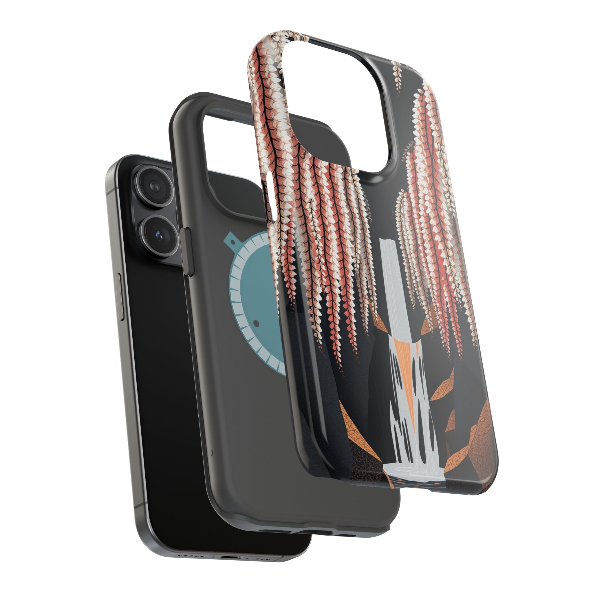 iPhone Earthy Wisteria Cascade Design Slim Everyday iPhone 10 Designer · iPhone