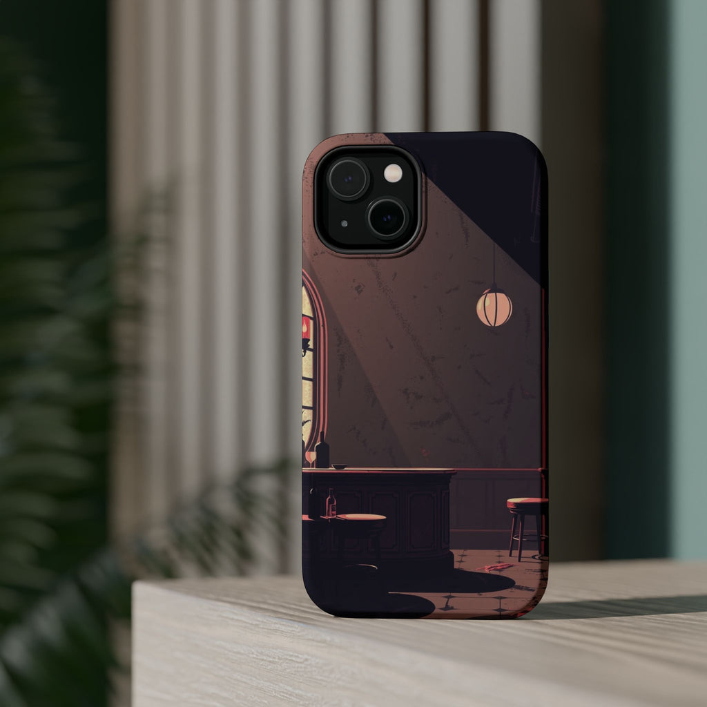 iPhone Speakeasy Dark Grunge Distressed Slim Everyday Designer Case · iPhone Cas