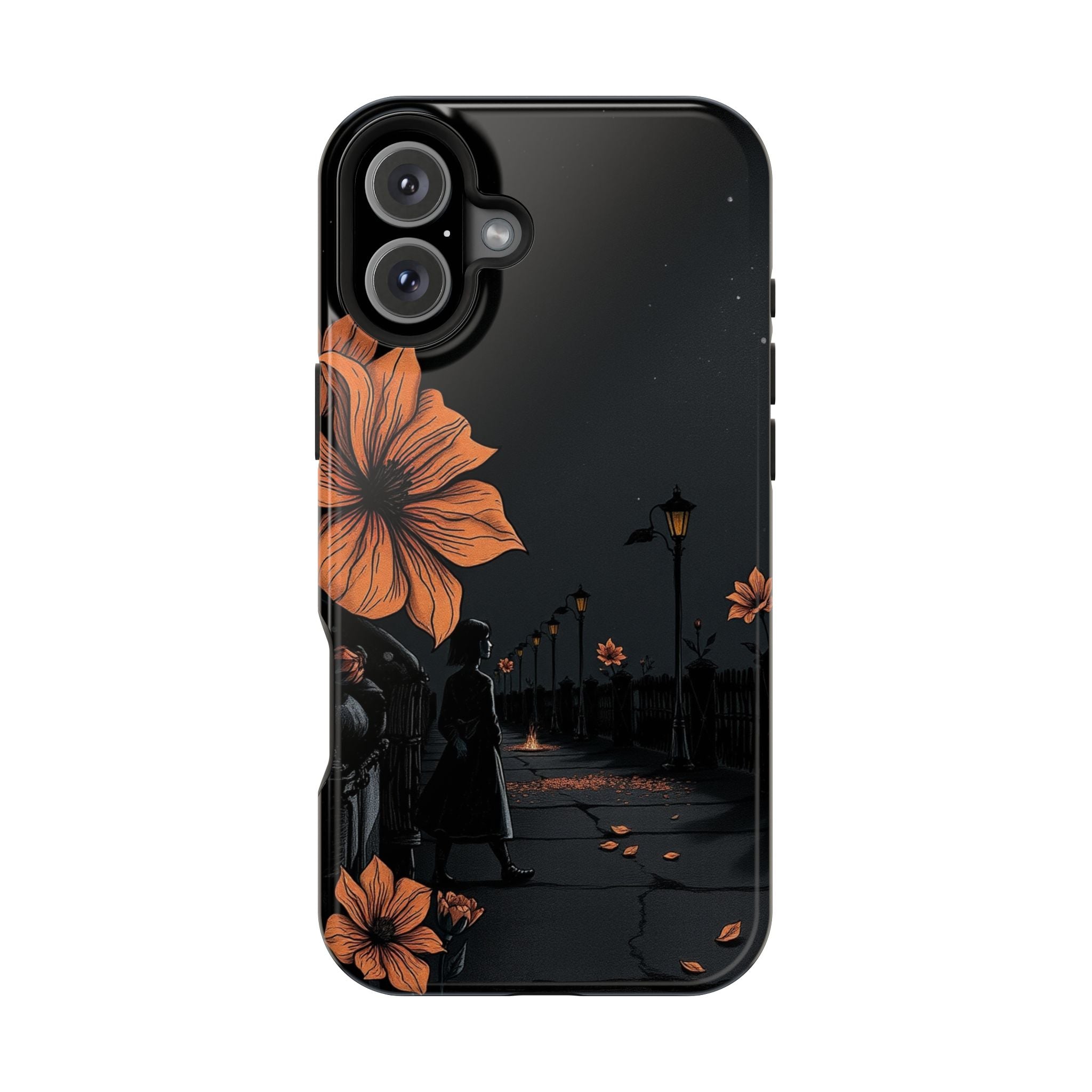 iPhone Night Bloomer Electric Art Bold Modern Everyday Snap Case · iPhone Case
