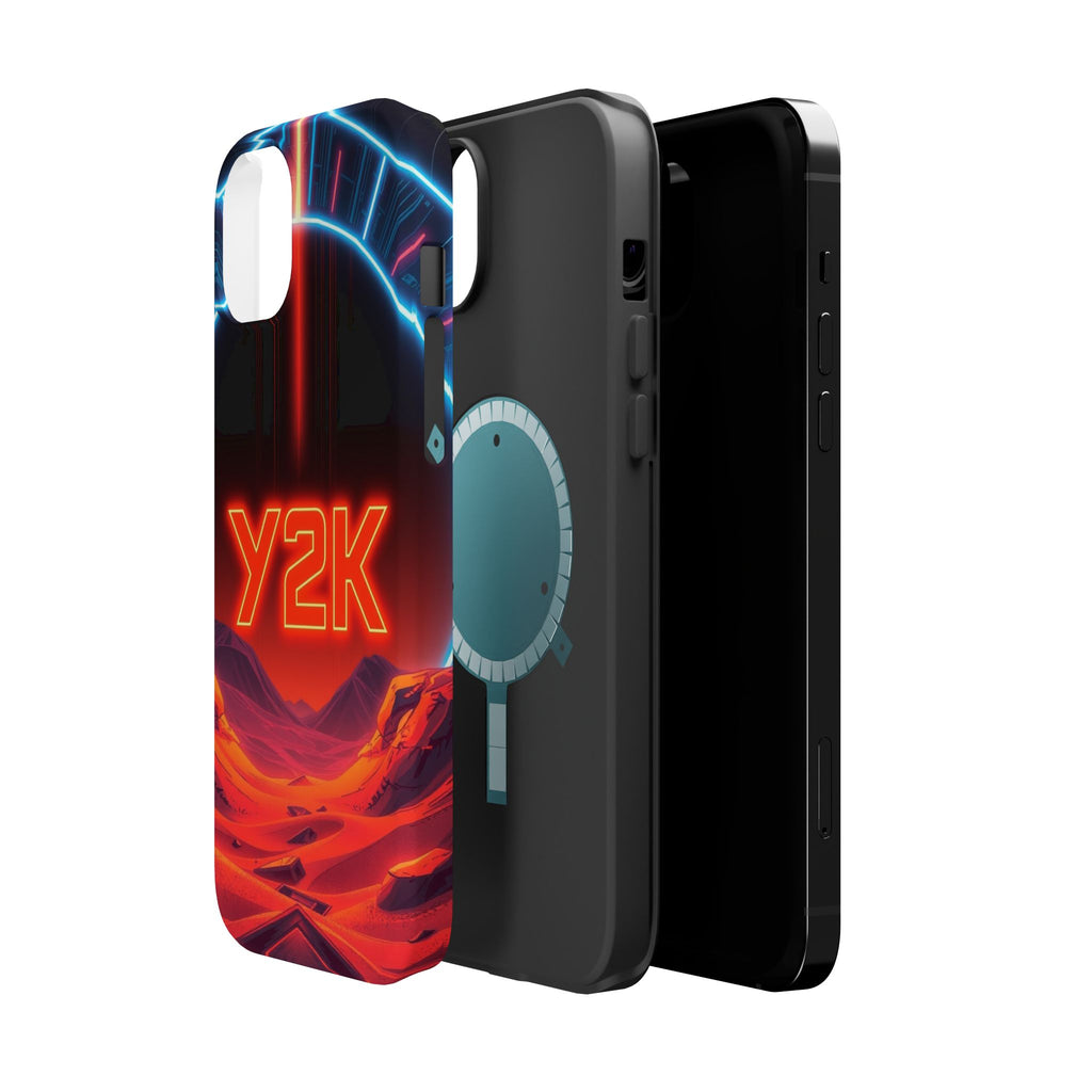 iPhone Y2K Holographic Enchanted Art Slim Everyday Designer Case · iPhone Case