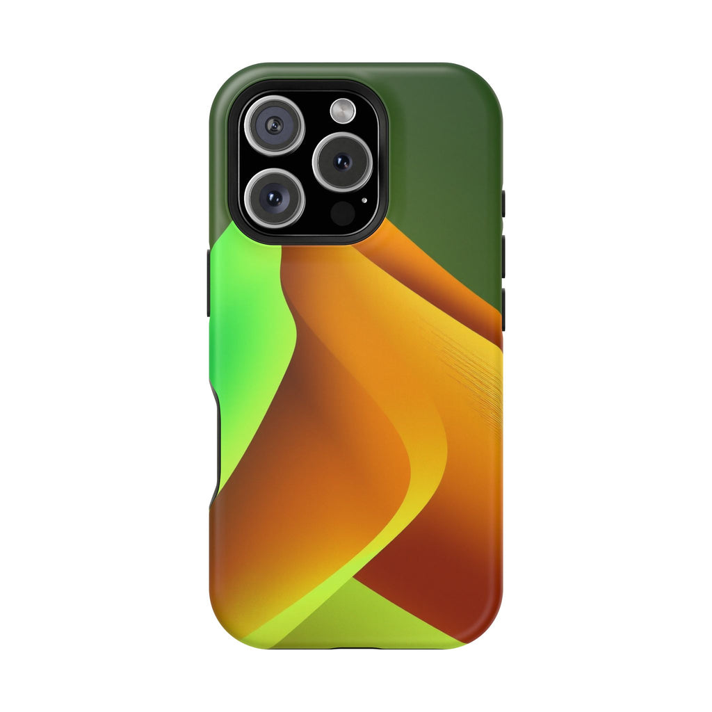 iPhone Emerald Green And Gold Desert Dunes Slim iPhone Everyday · iPhone Case