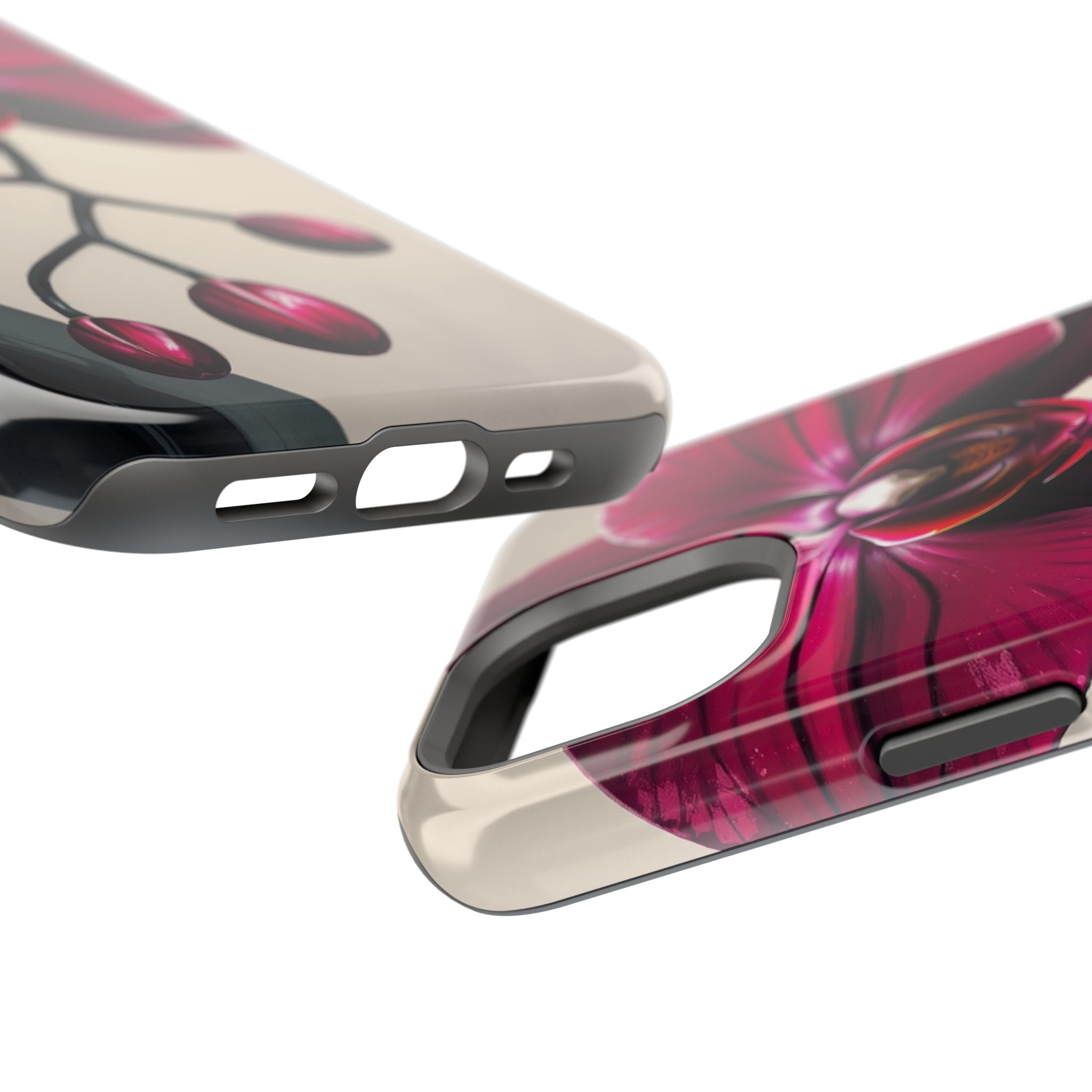 iPhone Orchid Study Enchanted Art Bold Modern Everyday Snap Case · iPhone Case
