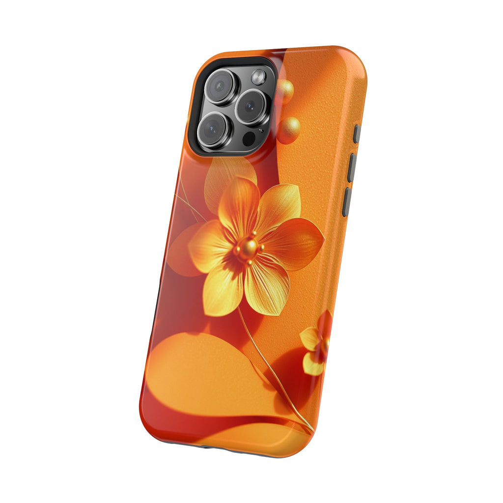 iPhone Floral Geometric Gold Foil Luxury Slim Everyday iPhone Designer · iPhone