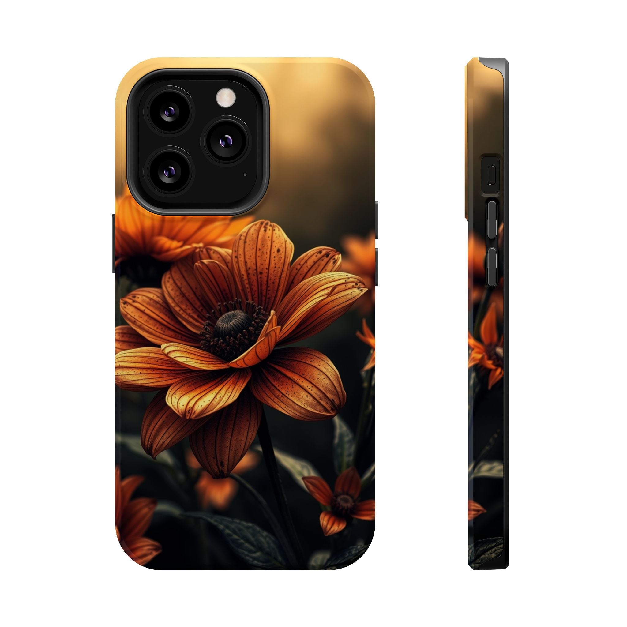 iPhone Radiant Floral Ombre Design Bold Modern Everyday Snap Case · iPhone Case