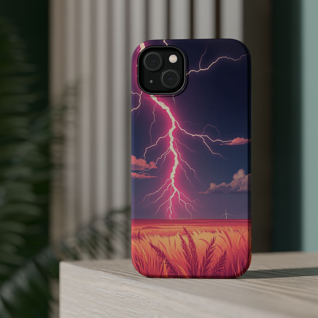 iPhone Rose Pink And Cream Prairie Lightning Slim iPhone Everyday · iPhone Case