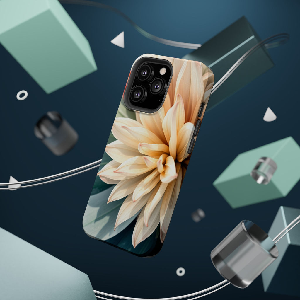 iPhone Neon Floral Radiant Design Clean Minimal Snap Case · iPhone Case