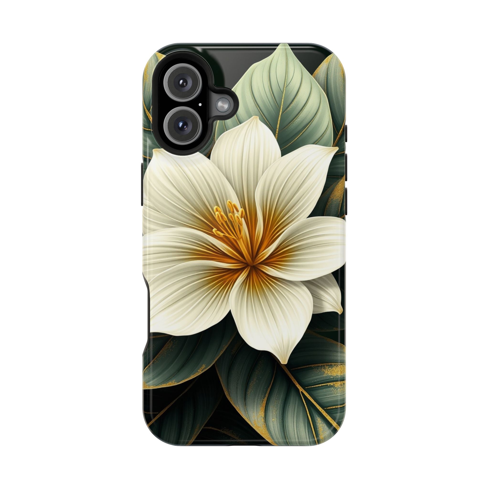 iPhone Radiant Tropical Bloom Design Slim Everyday Designer Case · iPhone Case