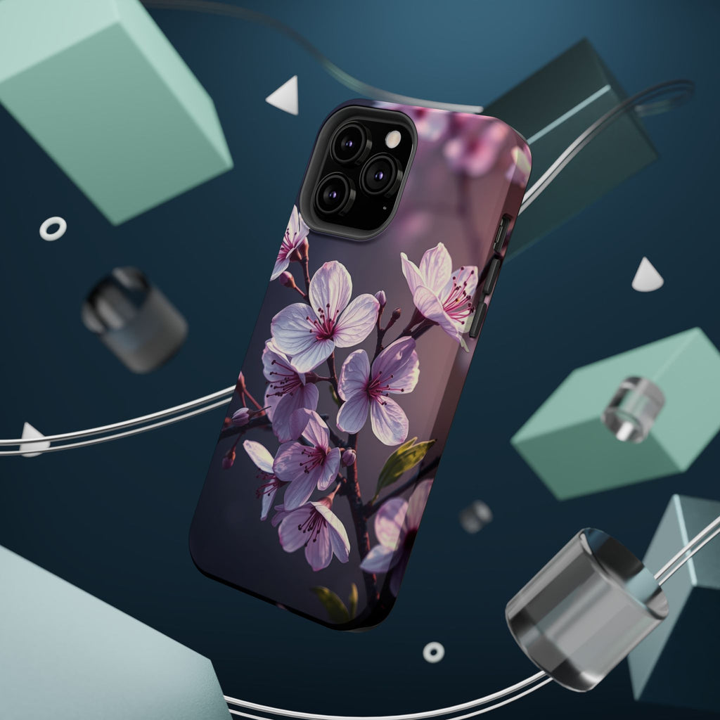 iPhone Cherry Blossom Enchanted Art Artistic Everyday Cas Slim Snap Case · iPhon