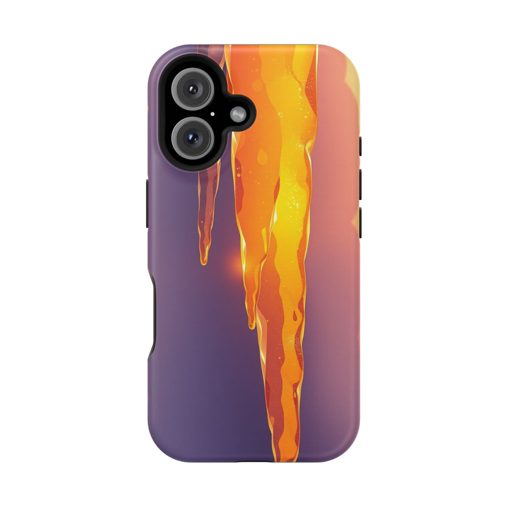 iPhone Icicle Formation Gold Foil Luxury Slim Everyday iPhone Designer · iPhone