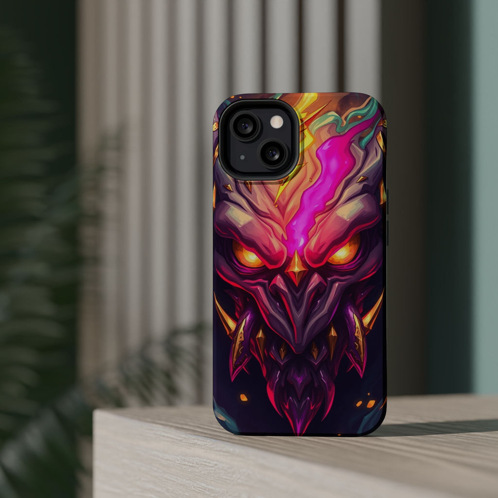 iPhone Chaos Goblin Energy Gold Foil Luxury Slim Everyday Designer Case · iPhone