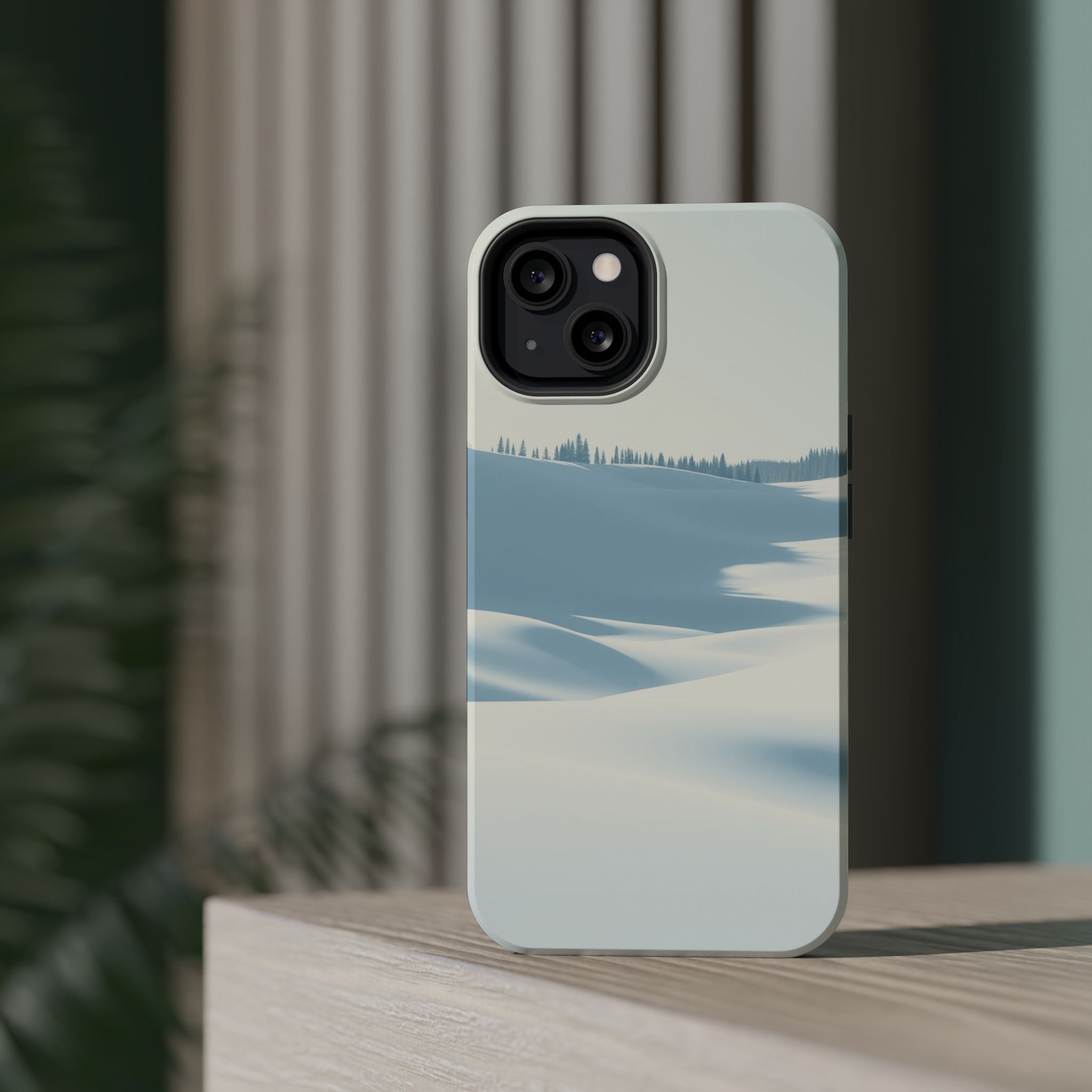 iPhone Snow Field Dreamy Design Slim Everyday Designer Case · iPhone Case